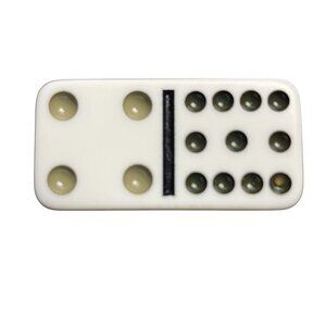 Double Twelve Dominoes Replacement Tile 4 11 Color Dot mq